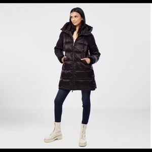 Sam Edelman Black Puffer Jacket